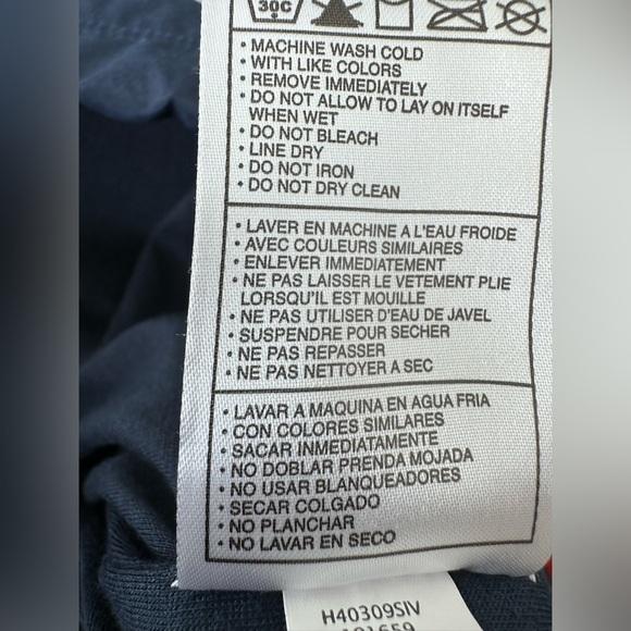 Nike Lining Jacket NWOT Size G Navy/ orange - Picture 12 of 12